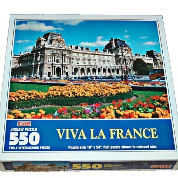 VIVA LA FRANCE Jigsaw 550 Piece Puzzle NEW - Picture 1 of 3